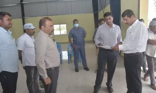 Nellore: Complete garment industry works at once