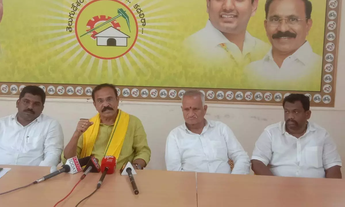 Prakasam district TDP president Nukasani Balaji launches campaign for Sankharavam