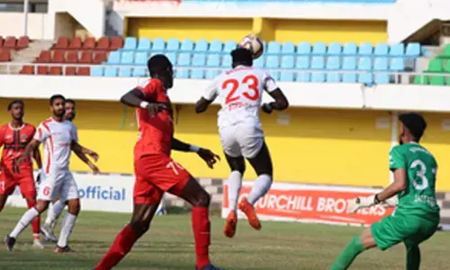 I-League 2023-24: Churchill Brothers score late to hold 10-man Namdhari FC 1-1