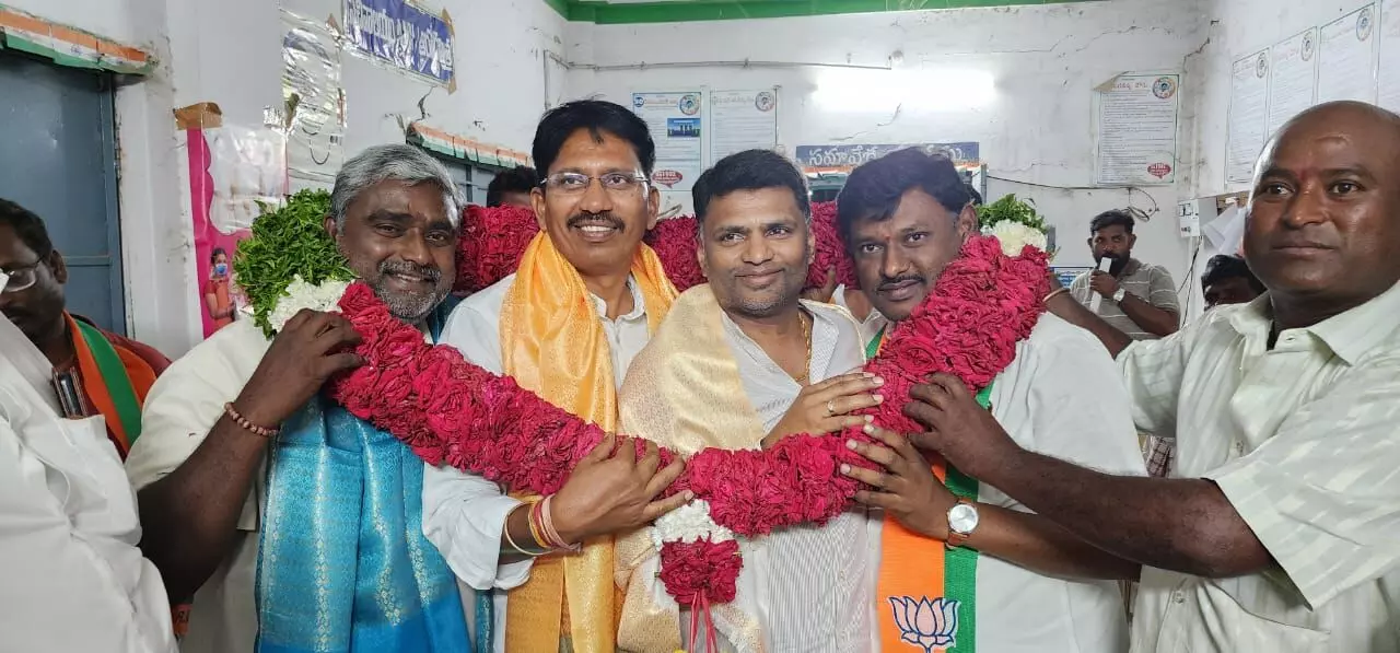 BJP leader Nagaruru Raghavendra flays Congress party