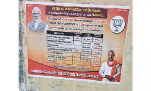 Karimnagar: BJP launches innovative outreach