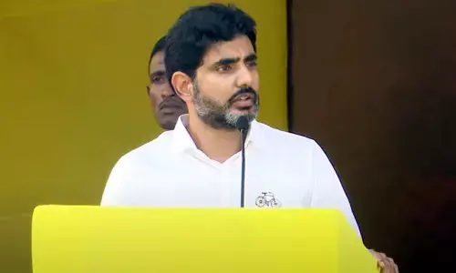 Nara Lokesh flays YSRCP govt. at Shankaravam meetings in Itchapuram
