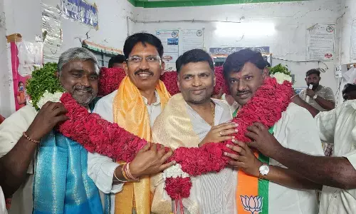 BJP leader Nagaruru Raghavendra flays Congress party