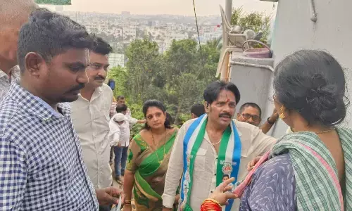 MVV Satyanarayana continues Padayatra in Visakhapatnam north constituency
