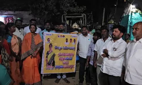 Panyam TDP in-charge organises hyposolvent spraying program in Kallur