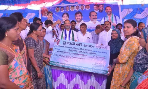 YSR Asara funds distributed in 41 communities in Kadiri