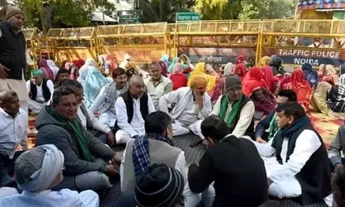 Heightened Security Measures In Delhi Amid Farmers March Controversy