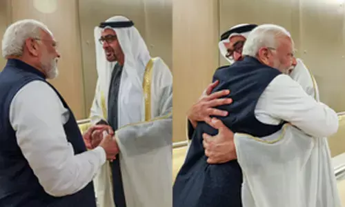 PM Modi meets UAE President in Abu Dhabi