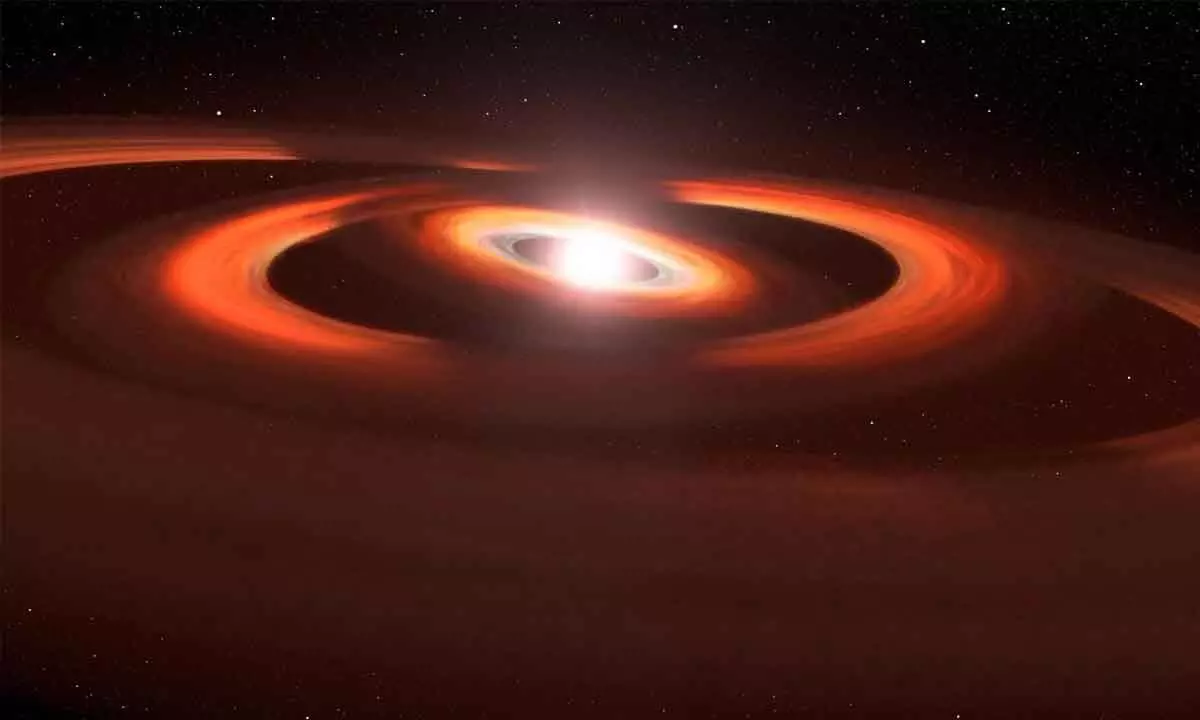Newborn gas planets may be surprisingly flat, says research
