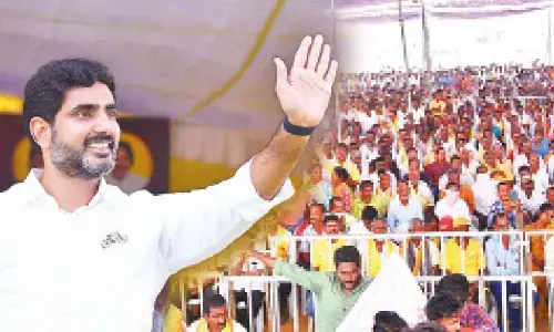 Lokesh vows job calendar every year