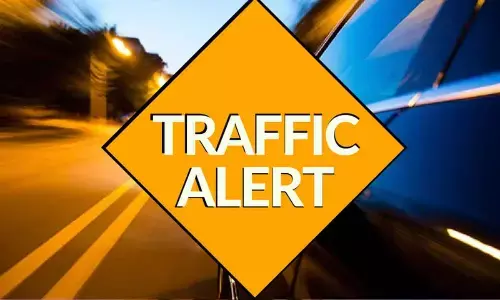 Traffic restrictions for TSLPRB today