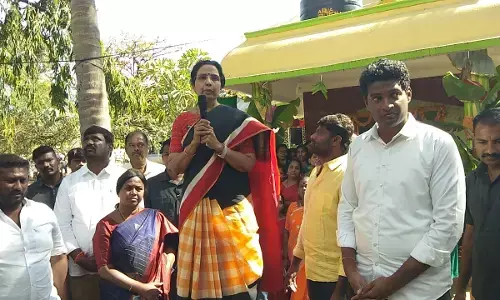 Nara Bhuvaneshwari advises students to excel in their studies