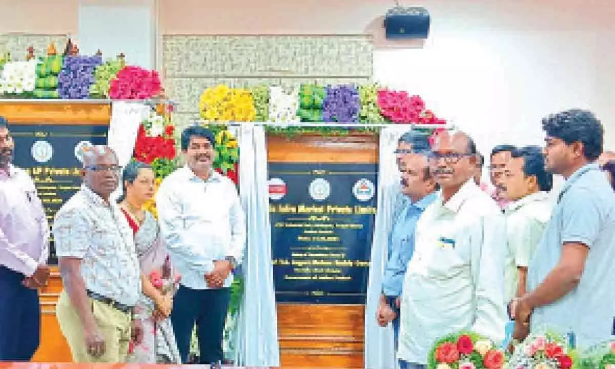 Tirupati: Stone laid for Rs 1,198 crore carbon block manufacturing unit