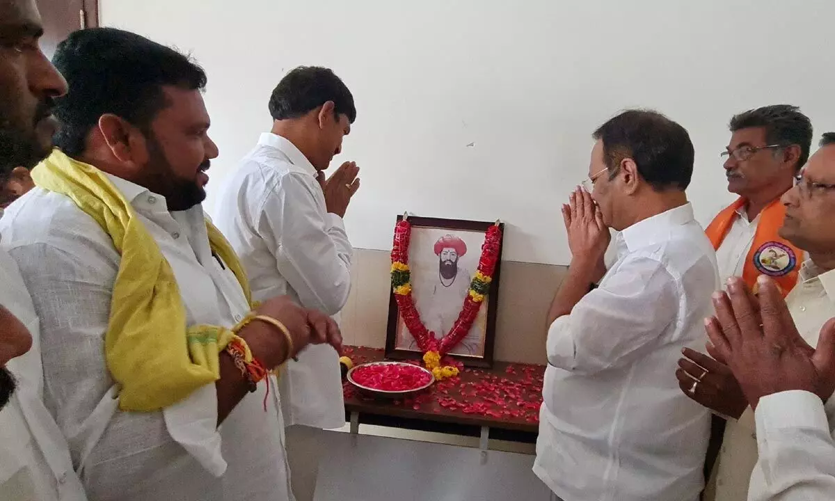 Nakka Ananda Babu participate in Sant Sewalal Maharaj jayanti celebrations in Mangalagiri