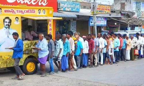 Prathipati foundation establishes Anna canteen in Chilakaluripet