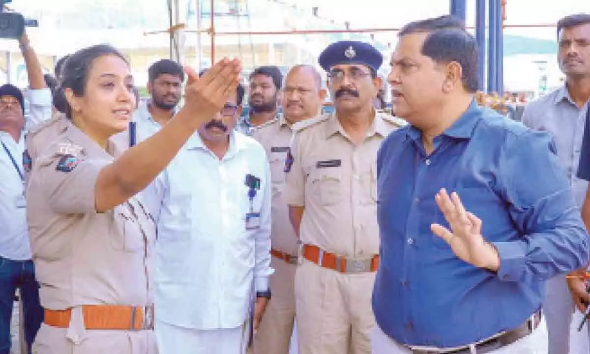 Tirumala: Police makes elaborate security arrangements for Ratha Saptami