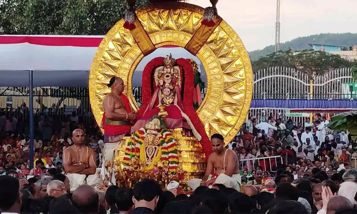 Suryanarayana graces on Suryprabha