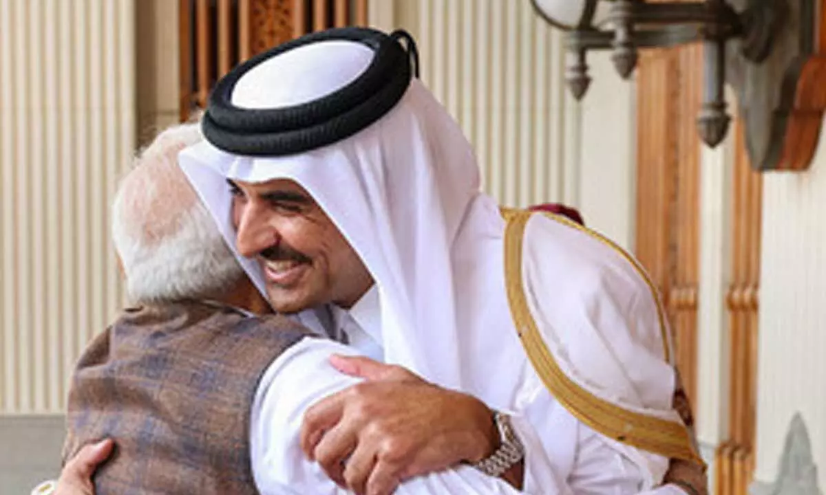 PM thanks Qatari Emir for release of 8 jailed Indians