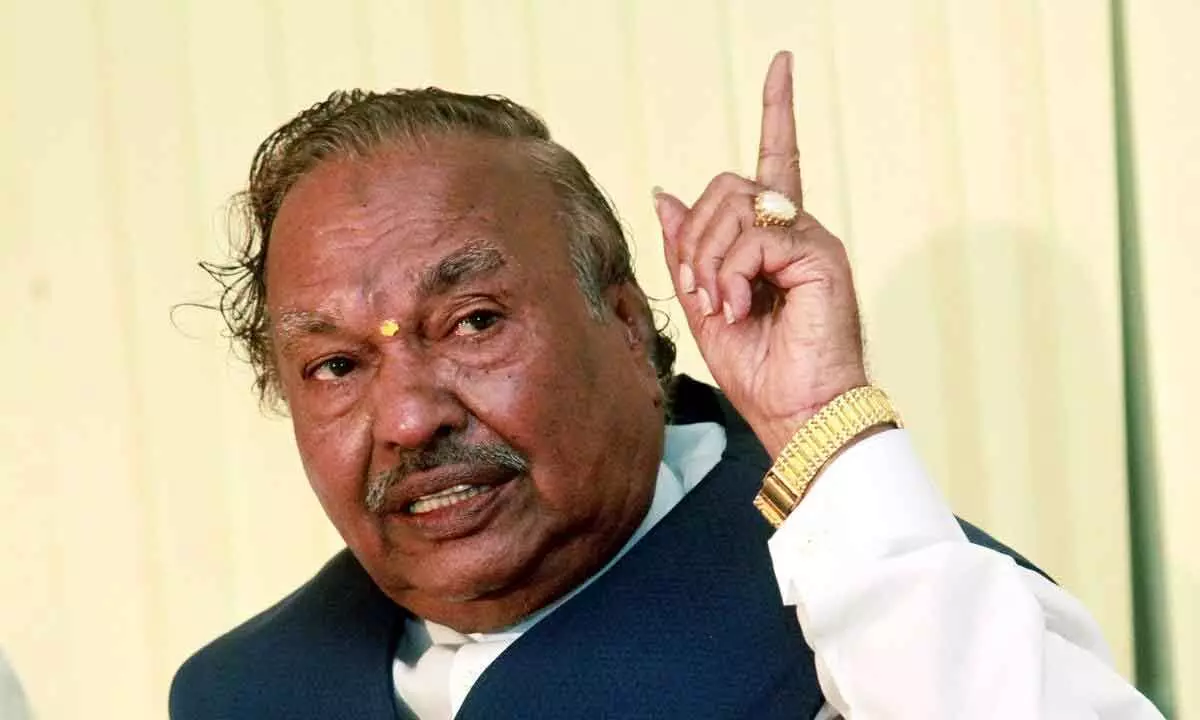 BJP rebel Eshwarappa files caveat petition over using PM Modis photo for campaigning