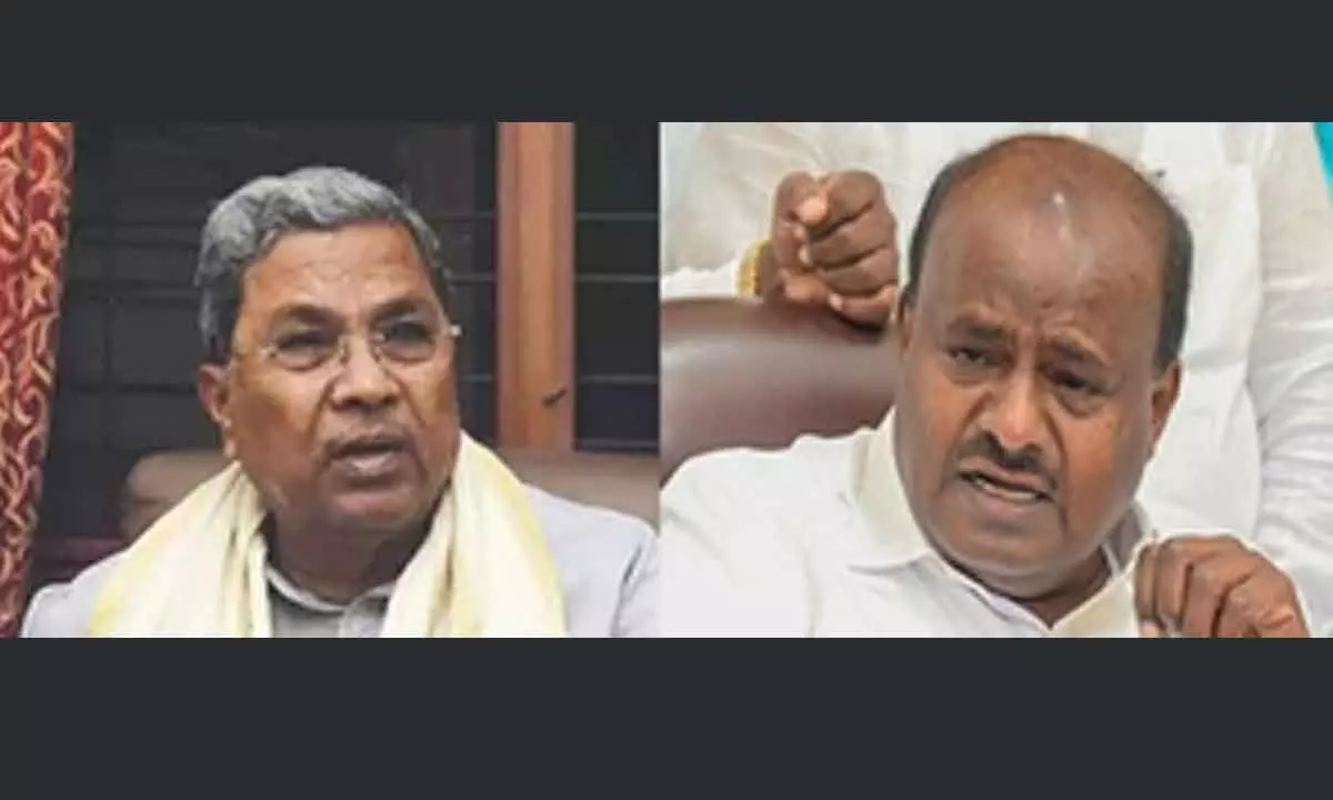 Siddaramaiah has laid foundation of vinashkal: Kumaraswamy on K’taka Budget