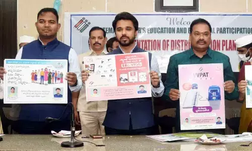 Eluru: Officers prepare 45-day action plan for voter awareness