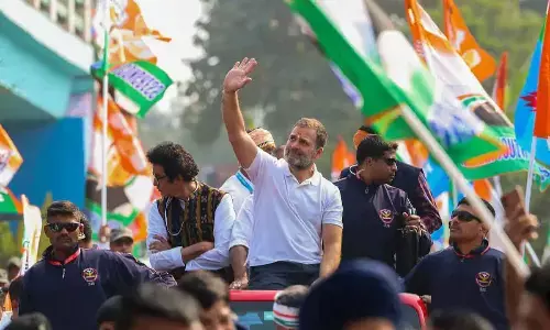 Rahul’s Nyay Yatra enters UP