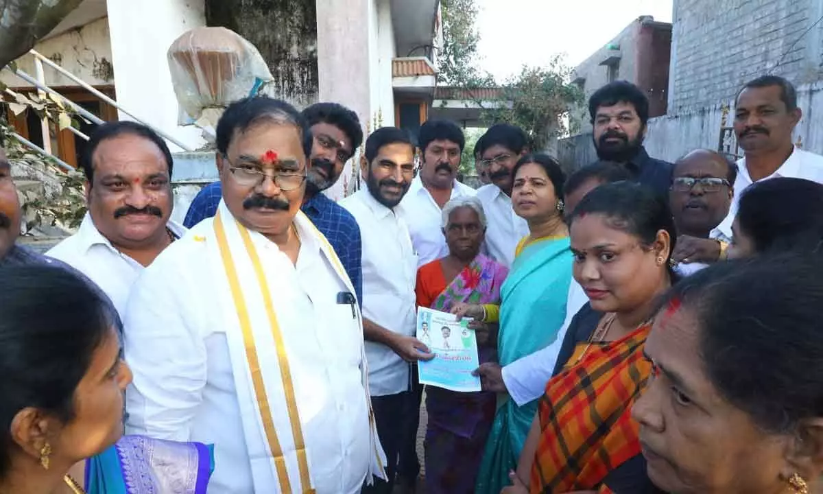 Adala Prabhakar Reddy Commences Vijaya Sankharavam to Uproot Corruption in Rural Nellore
