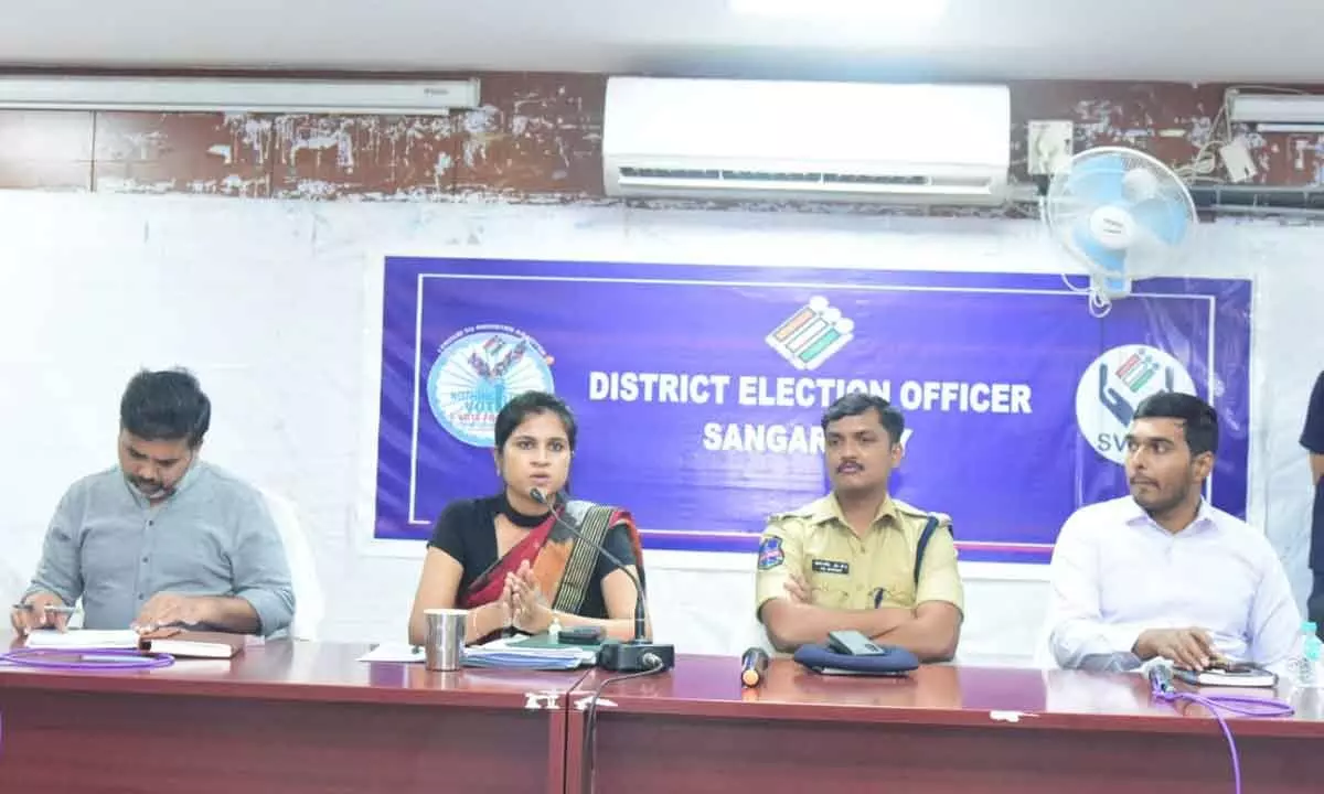 Sangareddy District collector asks officials to gear up for parliament elections