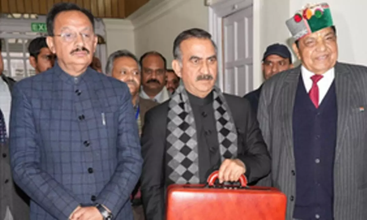 Himachal CM presents budget of Rs 58,444cr with fiscal deficit of Rs 10,784cr