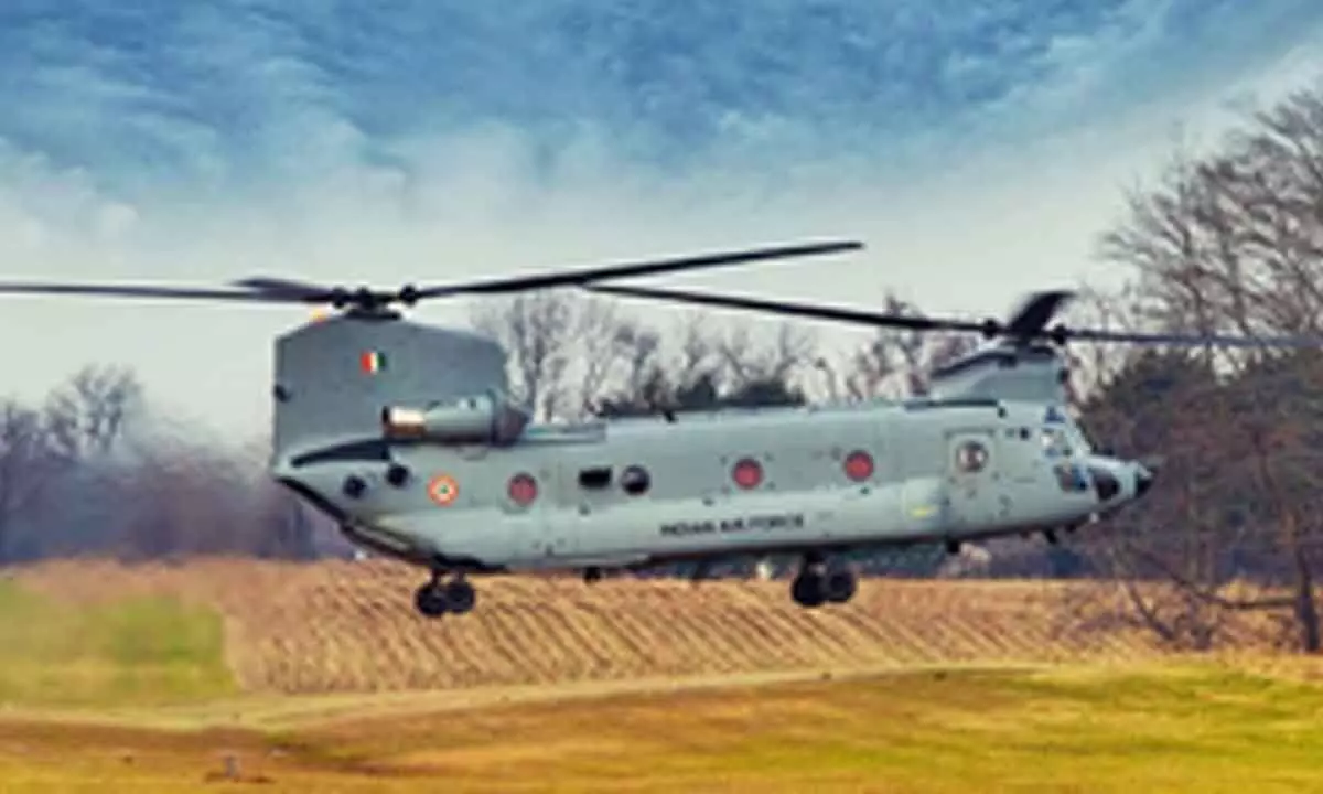 IAFs Chinook helicopter makes precautionary landing in Punjab
