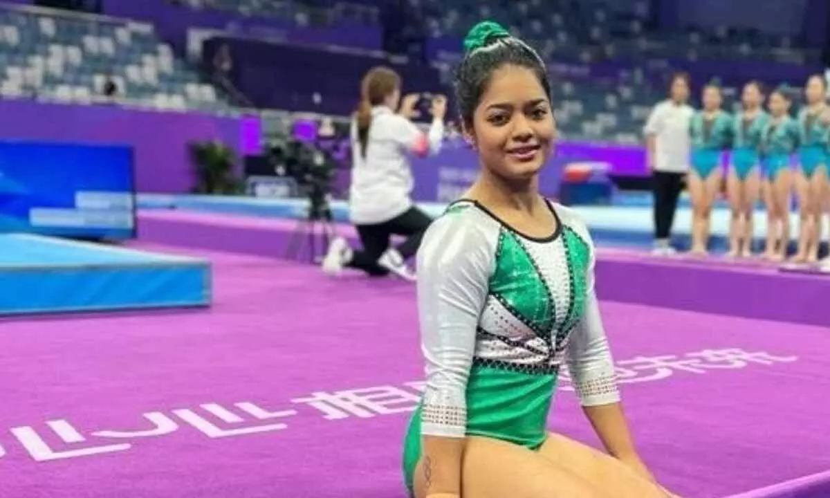 ‘Happy with performance, but focusing on upcoming events’, says gymnast Pranati Nayak after WC bronze