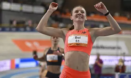 Athletics: Femke Bol breaks world indoor 400m record with 49.24 in Dutch Indoor Nationals