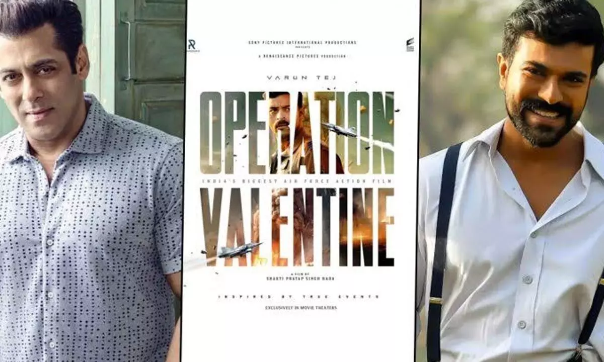 Ram Charan and Salman Khan to unveil ‘Operation Valentine’ trailer