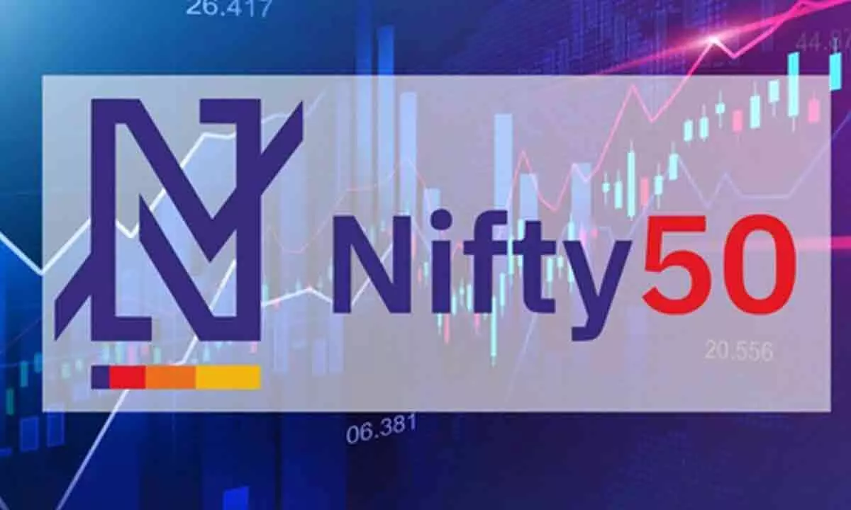 Nifty hits new high before closing at days low