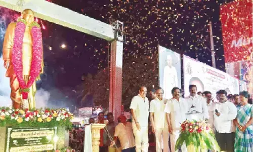 Rosaiah’s statue unveiled