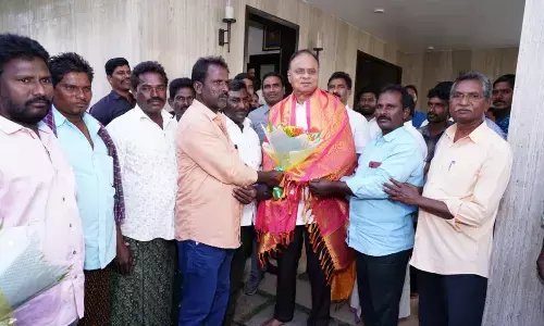 Farmers thanks Vemireddy Prabhakar Reddy