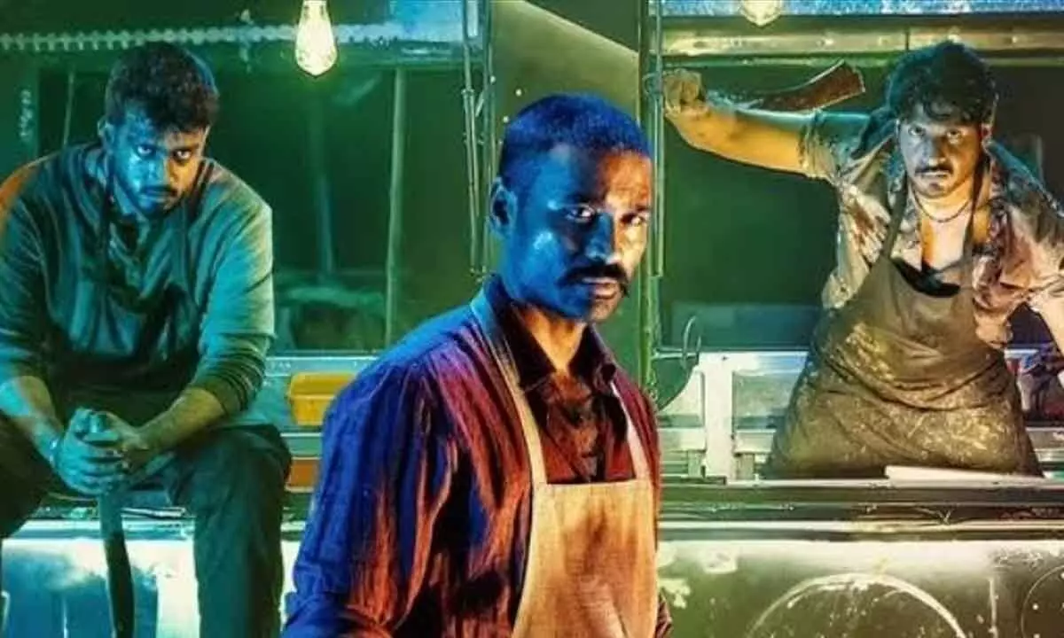 Dhanush unveils first look poster and title for his 50th Film – ‘Raayan’