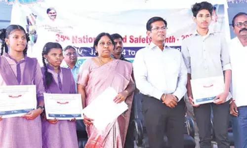 Ongole: Call to follow traffic rules to prevent accidents