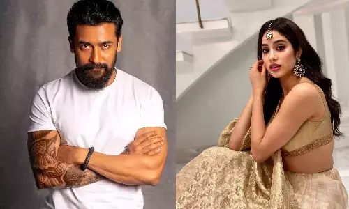 Jahnvi Kapoor Lands Bollywood Role Opposite Suriya in Rakeysh Omprakash Mehra Film