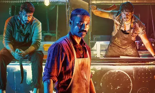 Dhanush Looks Menacing in Directorial Debut Raayan. First Look Poster & Release Date out