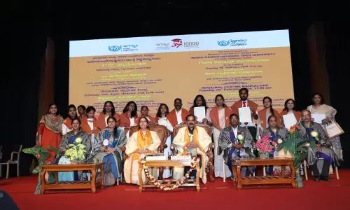 6 students get Gold Medals and 3670 students were awarded Degrees at IGNOU convocation