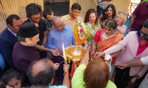 Hanuman movie hero Teja Sajja inaugurates My School ITALYs Nature Lap