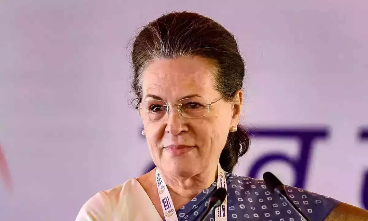 Sonia elected unopposed to Rajya Sabha