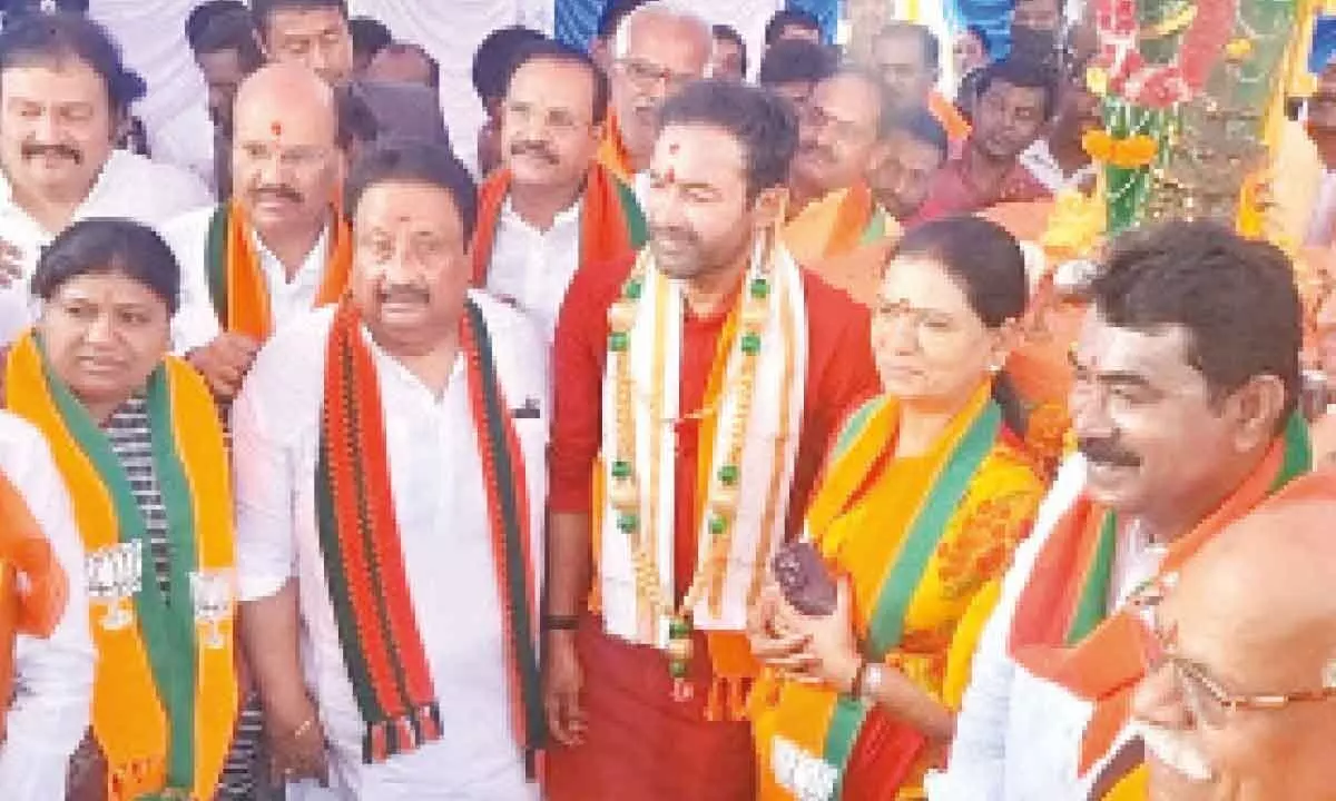 BJP’s ‘Vijaya Sankalpa Yatra’ begins in MBNR