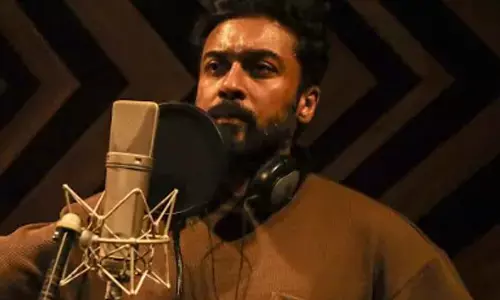 Suriya kickstarts dubbing for ‘Kanguva’