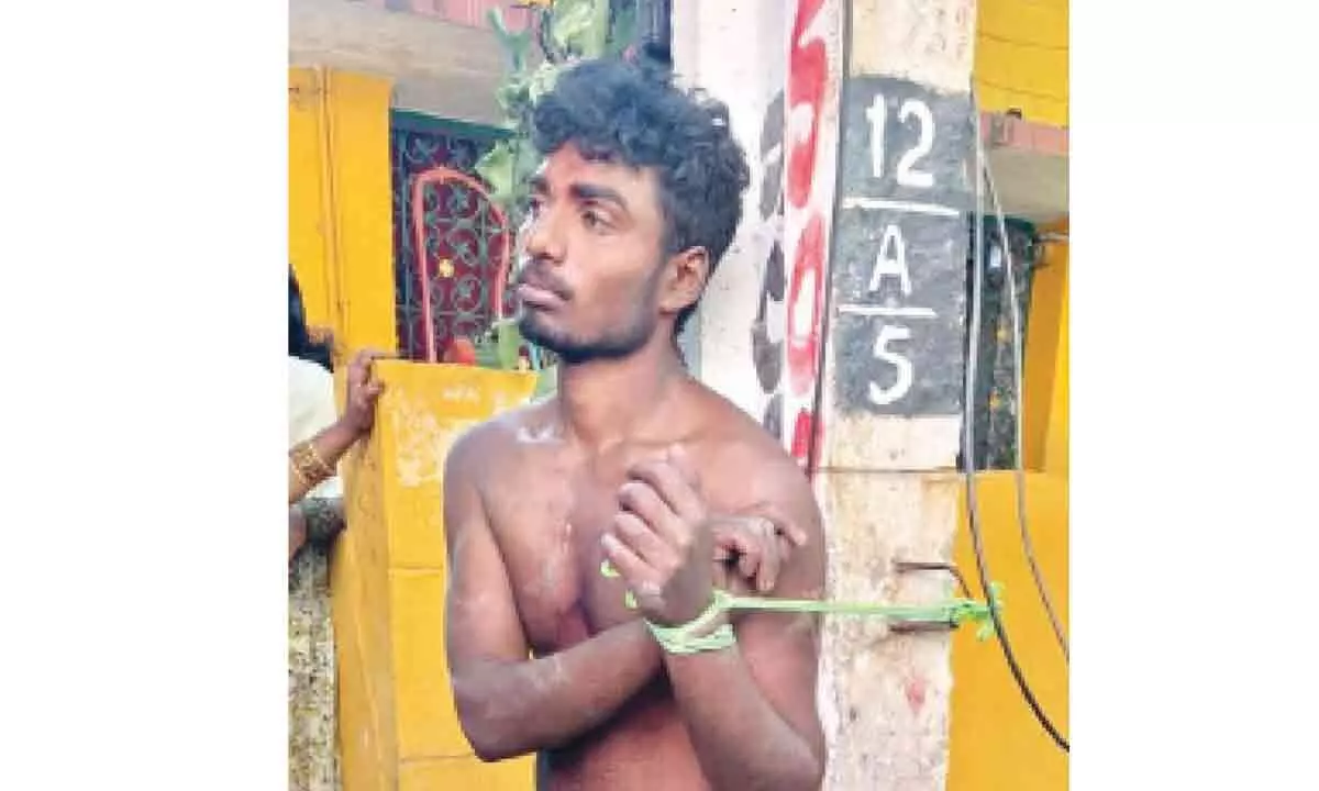 Visakhapatnam: Man caught while kidnapping a 3-yr-old