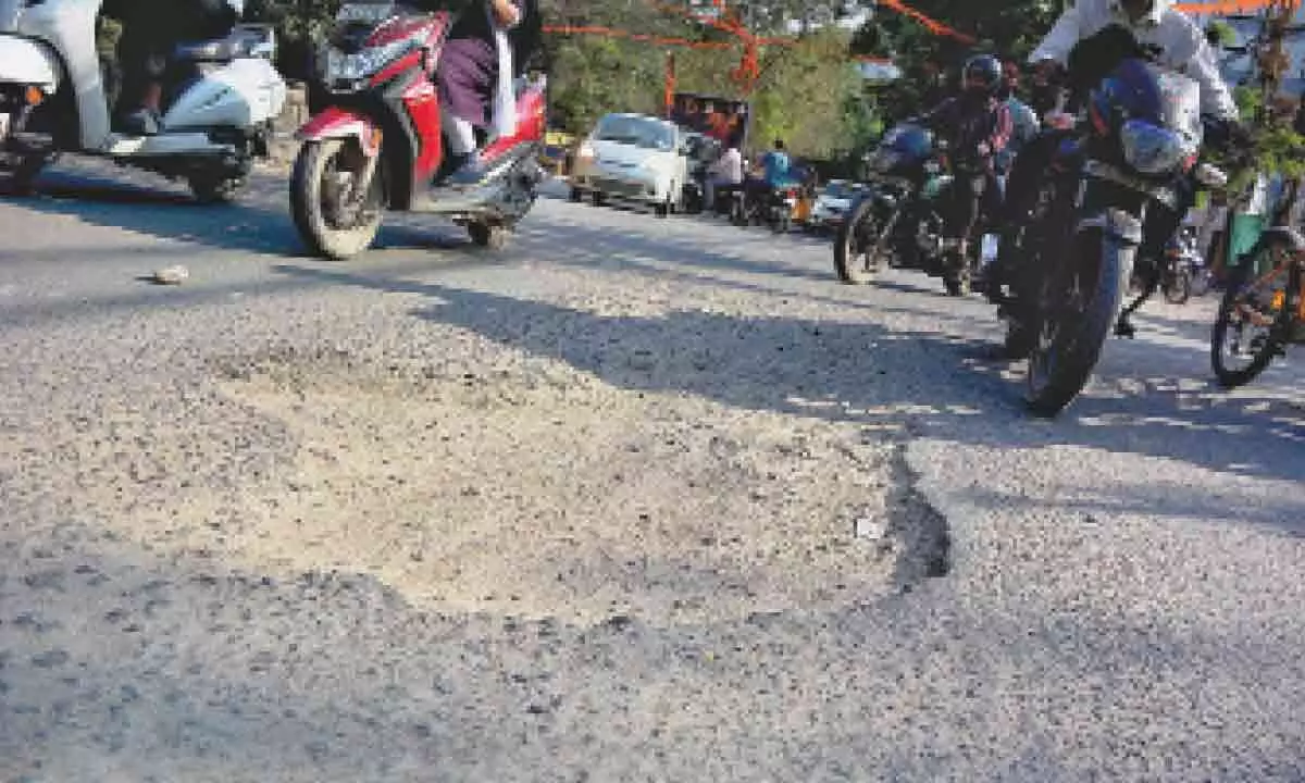 Hyderabad: Welcome to potholed hell! Commuting nightmares haunt Nizampet residents