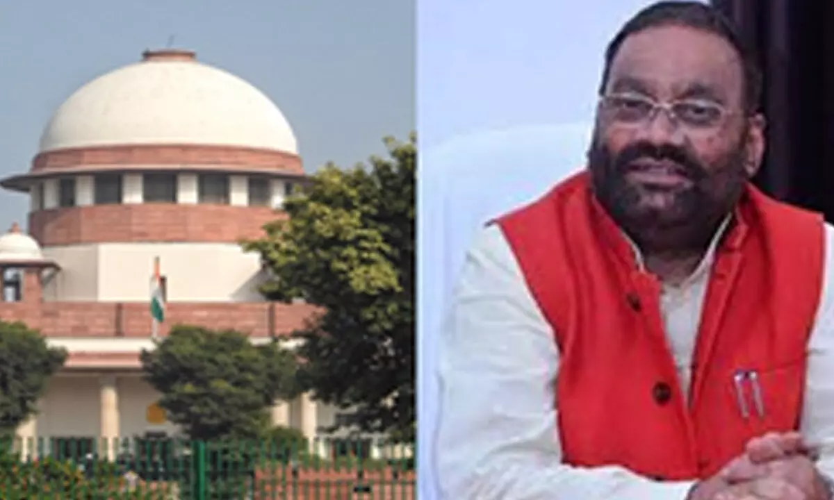 Shri Ramcharitmanas row: SC grants 2 weeks to UP government to file its reply on Swami Prasad Mauryas plea