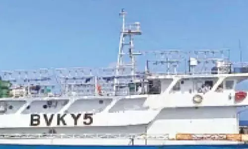Chinese boat in Indian waters