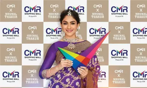 Mrunal Thakur new brand ambassador of CMR